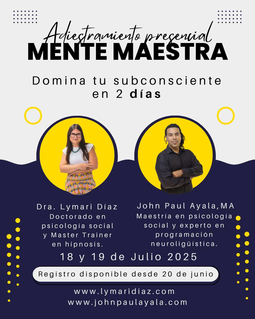 Mente maestra: Domina tu subconsciente en 2 días
